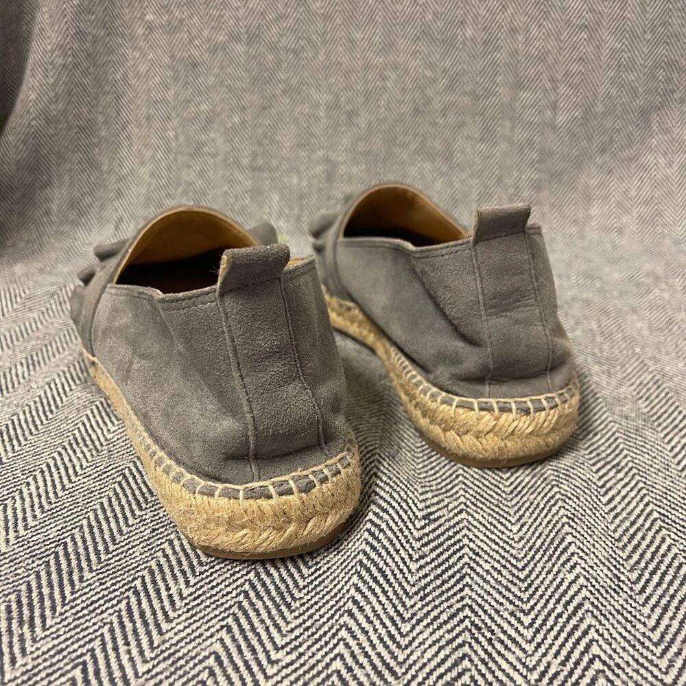 ANTHROPOLOGIE - Suede Ruffle Espadrille - Picture 6 of 7